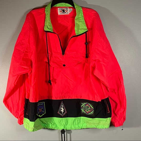 Gotcha Other - Men’s Gotcha vintage neon windbreaker pullover, M